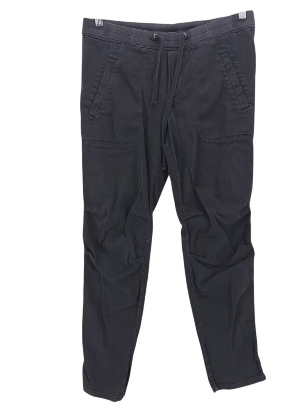 STANDARD JAMES PERSE Dark Gray SOFT DRAPE PANT Pull On Cotton Modal Sz 2 MEDIUM